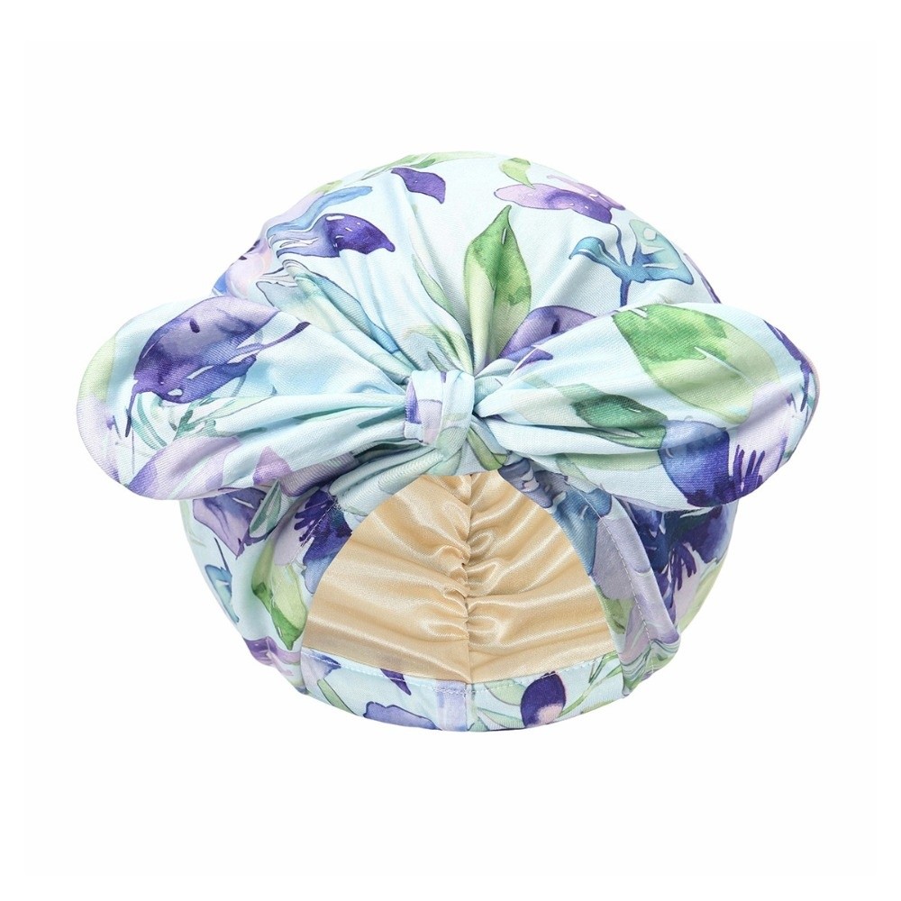 Bow Tie Pre Tied - Turban Bandana Doublé Satin avec Nœud
