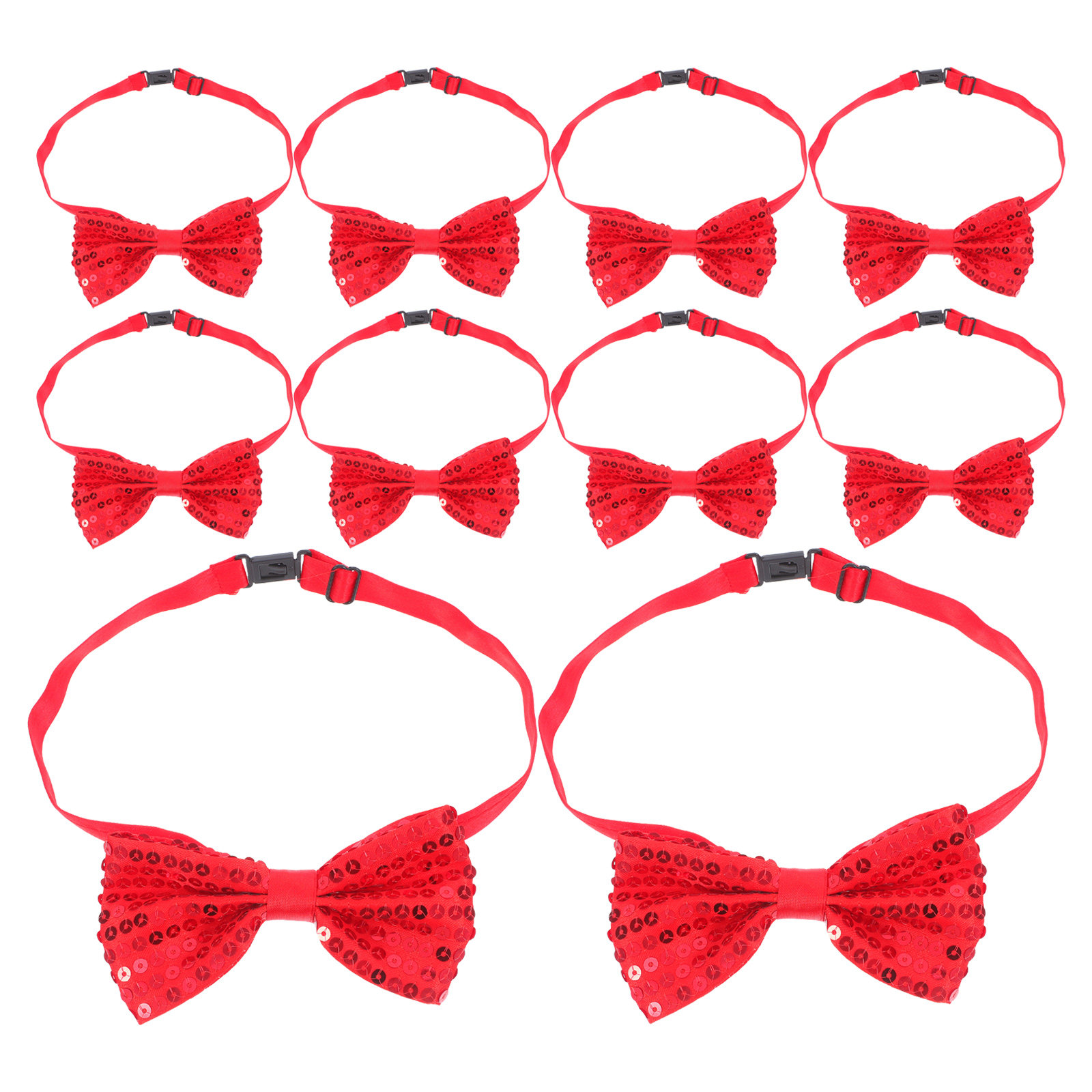 10 nœuds papillon rouges à pai - Bow Tie Pre Tied avis et prix