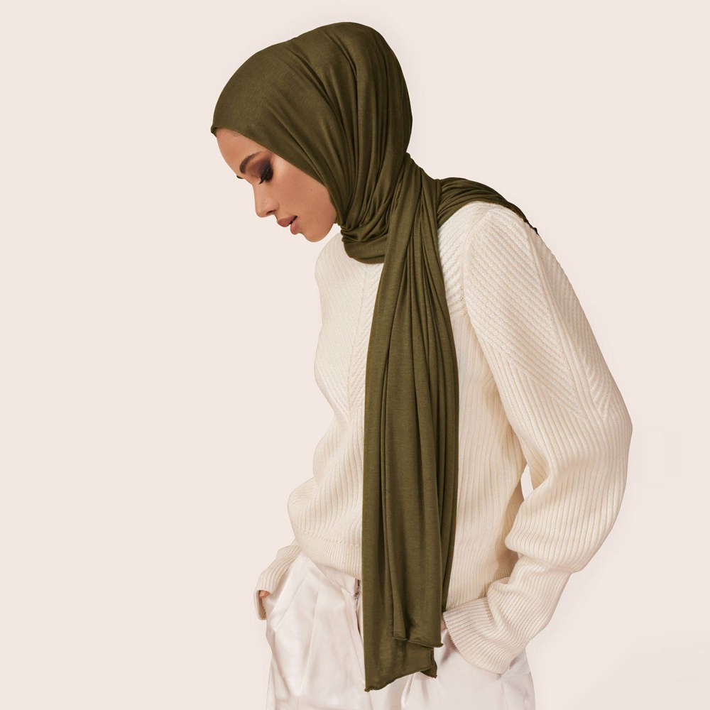 Écharpe Hijab en Jersey de Cot - Bandana Cotton avis et prix
