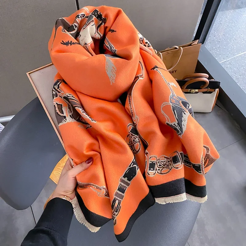 Châle Pashmina chaud de luxe p - Woven Scarf Blanket avis et prix