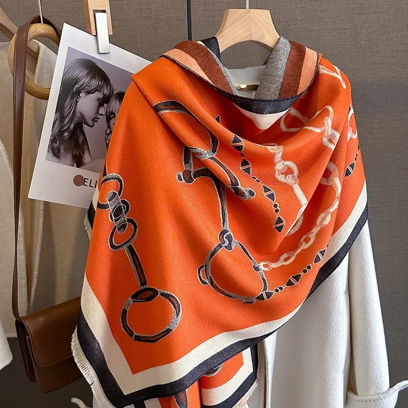 Châle Pashmina chaud de luxe p - Woven Scarf Blanket avis et prix