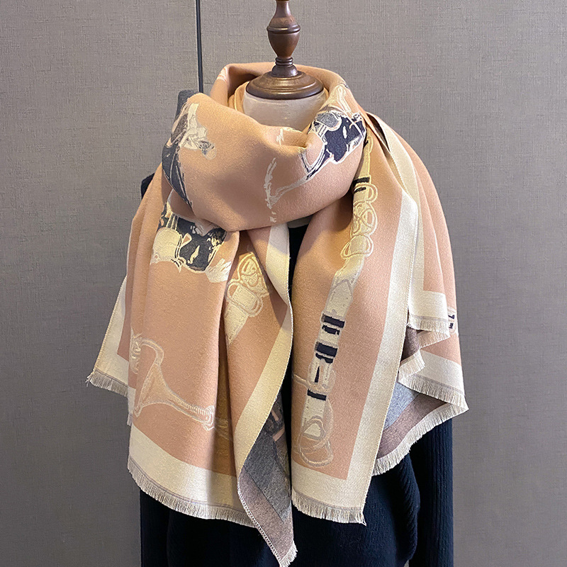 Châle Pashmina chaud de luxe p - Woven Scarf Blanket avis et prix